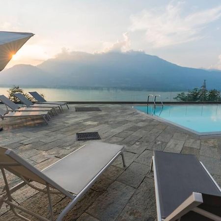 Magic Lake View With Beautiful Pool Area Bellano Exterior foto
