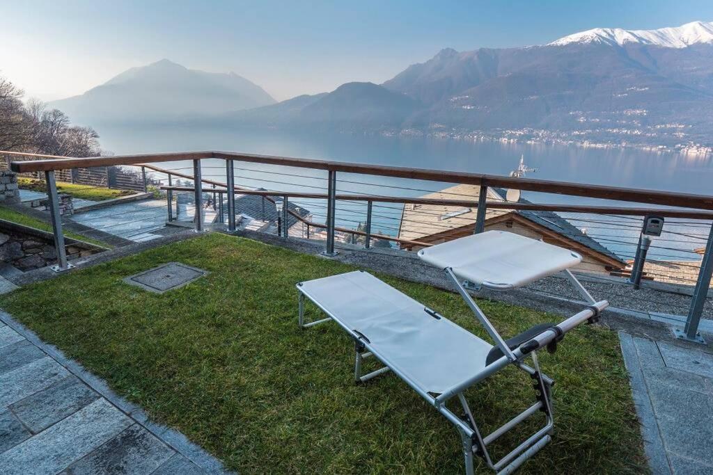 Magic Lake View With Beautiful Pool Area Bellano Exterior foto